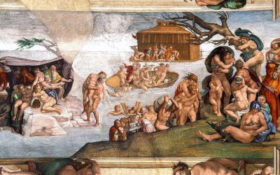 El Diluvio Universal en la Capilla Sixtina